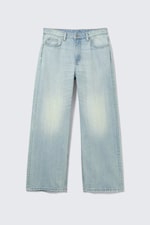 Ghost Blue - Light Blue - Missy Low Rise Loose Straight Leg Jeans - 0