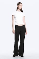 Black Rinse – Zwart - Nova lage smalle bootcut jeans - 0