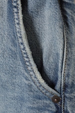 Torn Blue - Middelblauw - Denim joggers met lage taille en losse pasvorm - 1