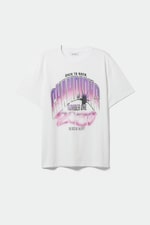 Champrions - Oversized Graphic Printed T-shirt - 0