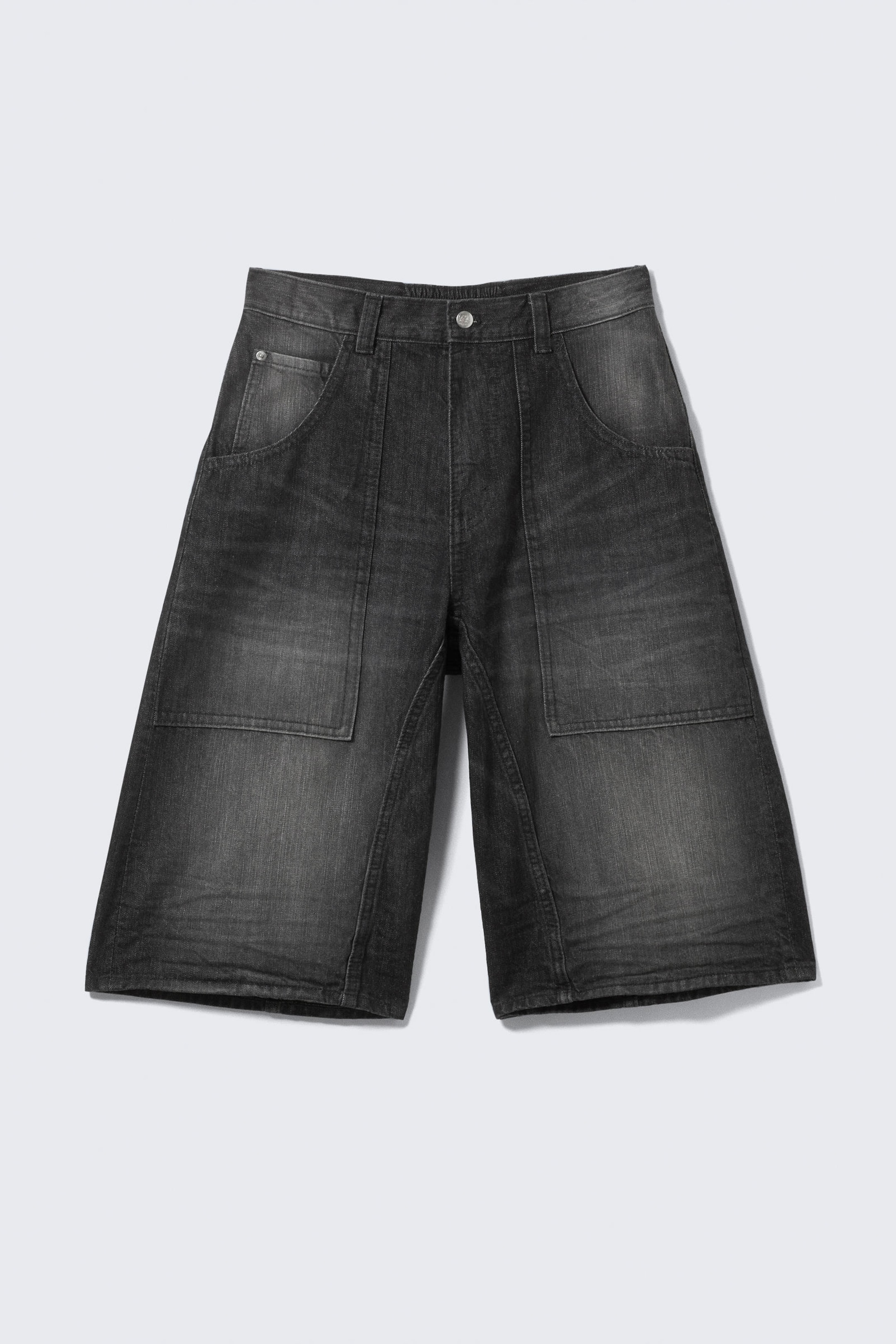 Black Web - Black - Dunno Loose Fit Carpenter Jorts - 10