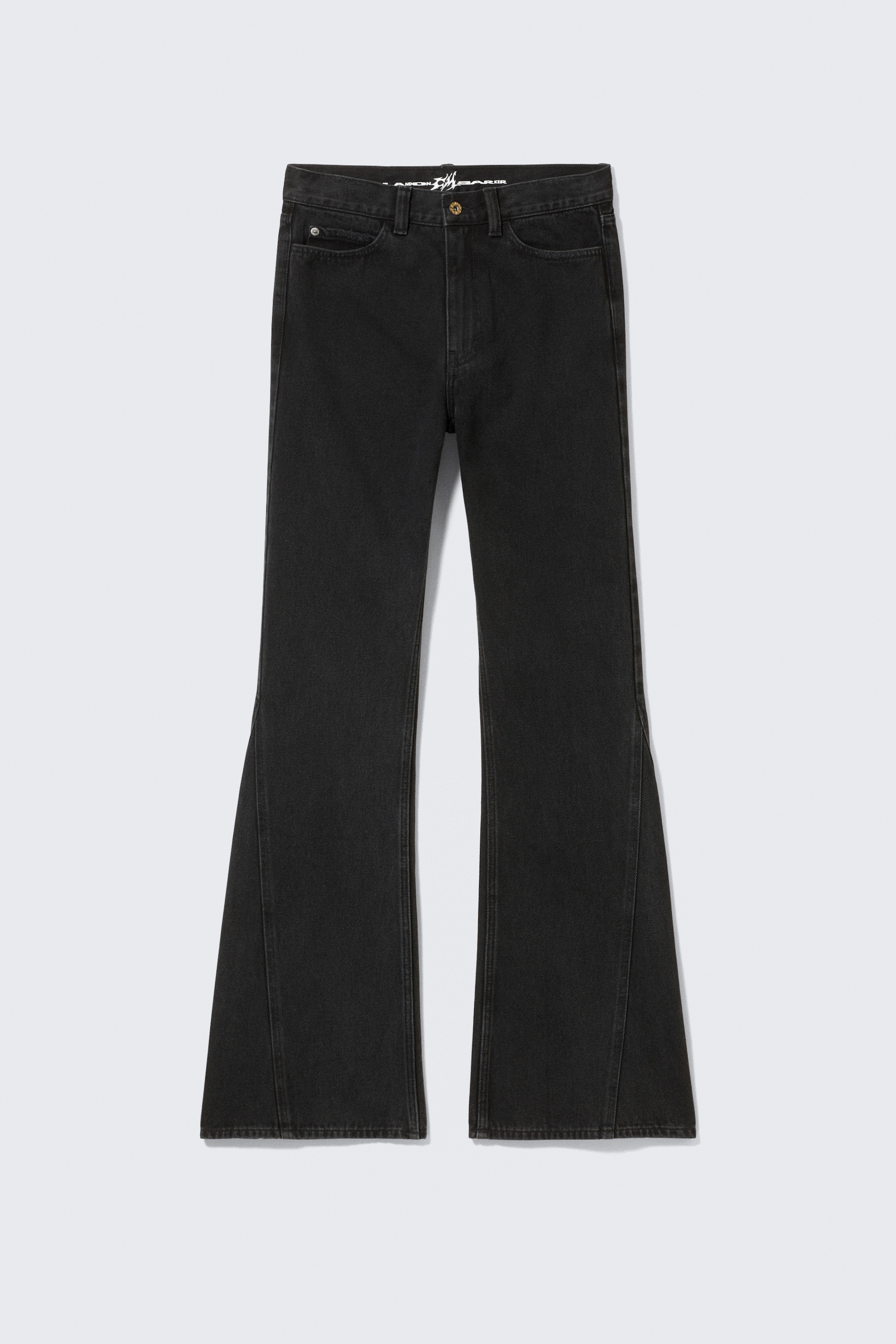 View larger image: CM x LB Boo Bootleg Washed Black Unisex Jeans - Washed Black - Men | H&M GB 1