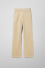Beige - Kordhose Rose - 0