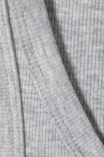 Light grey - Tett, formet tanktopp - 1