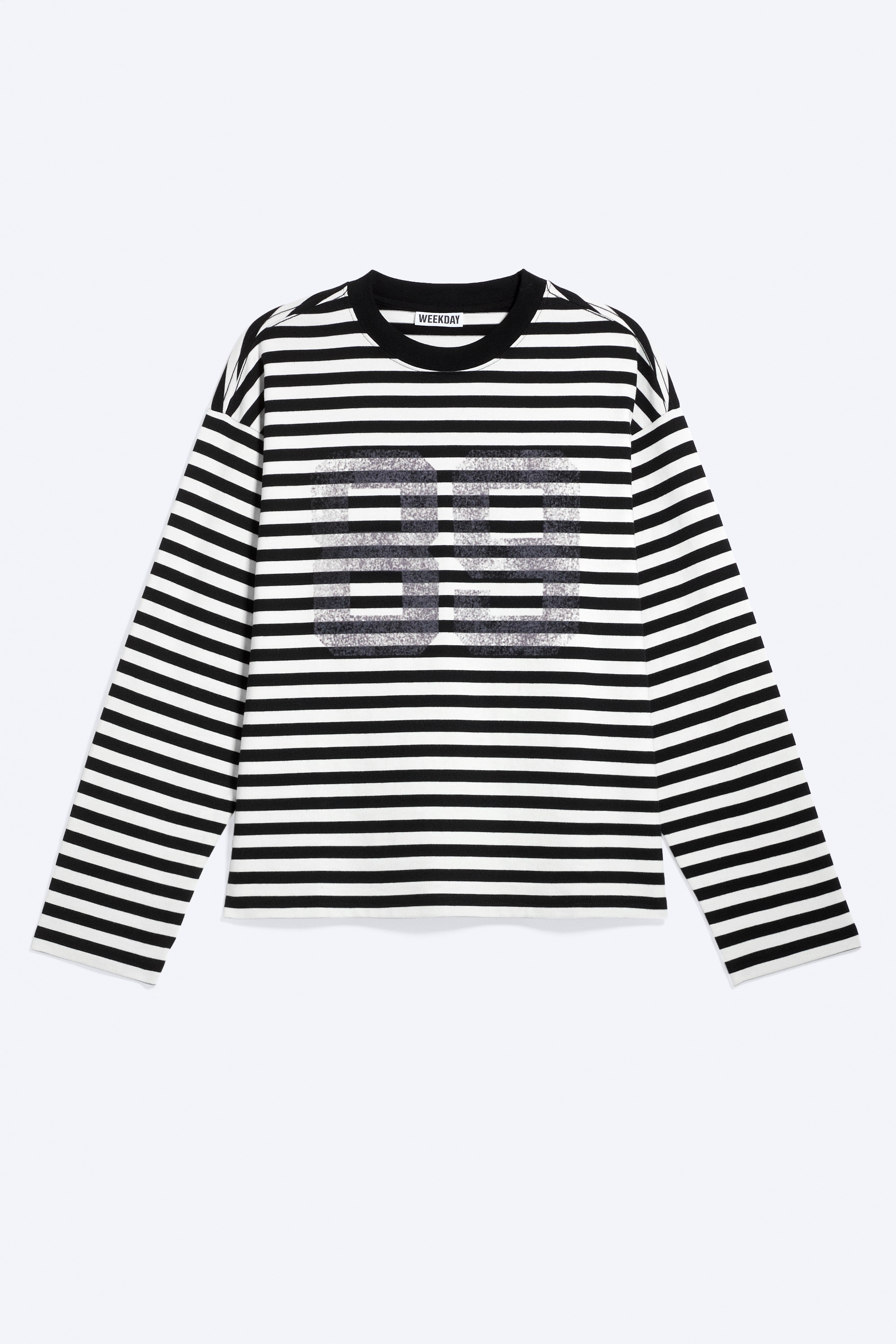 Långärmad Grafisk T-shirt - Randig Vit/Svart/Randig - Dreams/Dark Mole - Grafiskt tryck/Vit - Spark Spray/Vit - Broken Beats