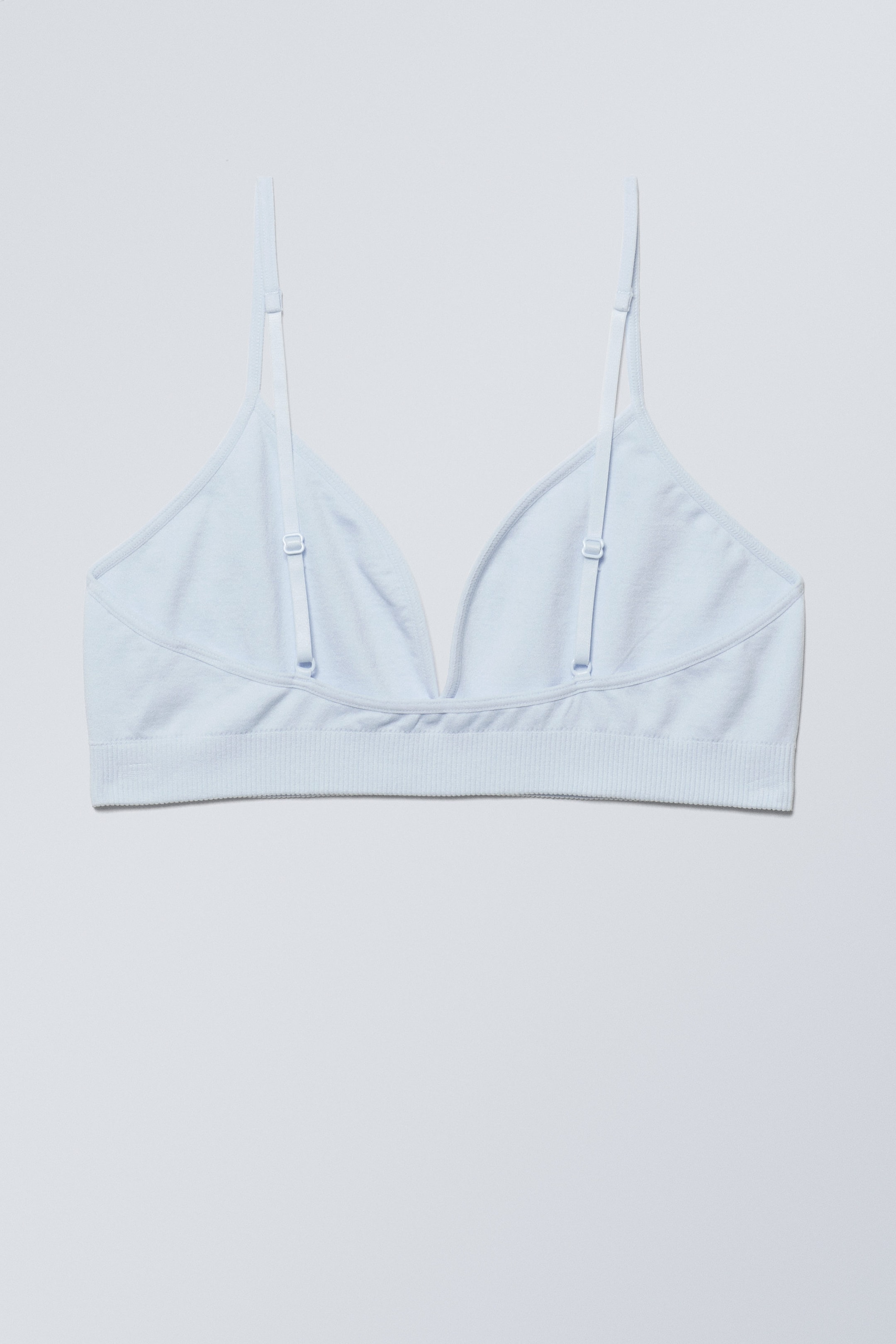 Hellblau - Weicher Triangel-BH Cat - 1