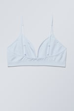 Hellblau - Weicher Triangel-BH Cat - 1