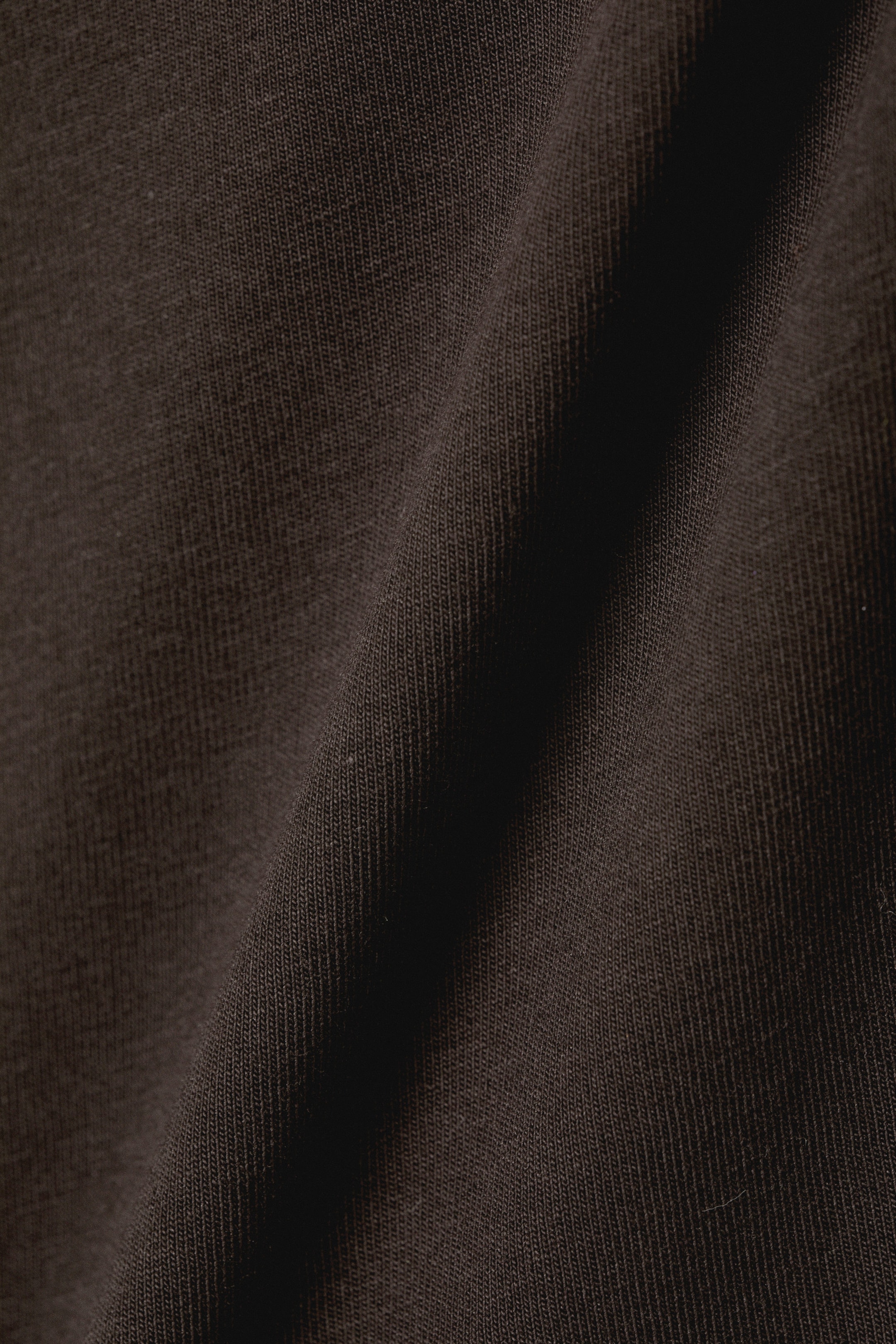 Dark Brown - Fitted Strappy Scoop Neck Singlet - 1