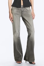Complex Grey - Mittelgrau - Nova Low Waist Slim Bootcut Jeans - 1