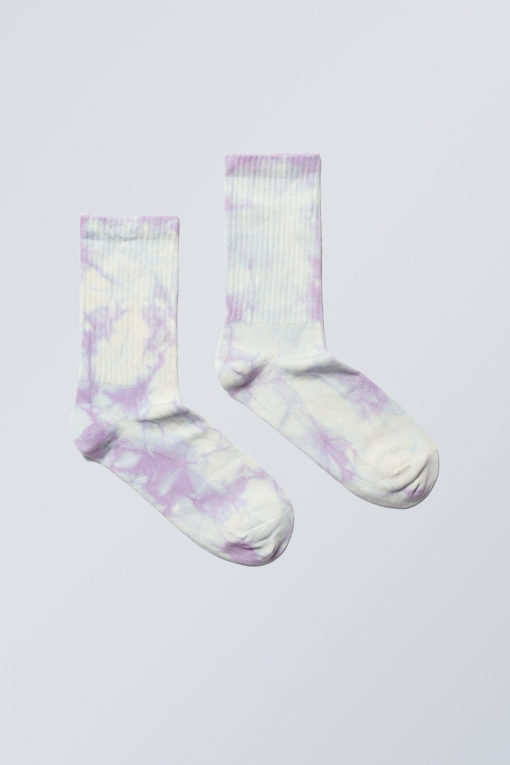 Lilac dye - Sport Tie-Dye Socks - 0