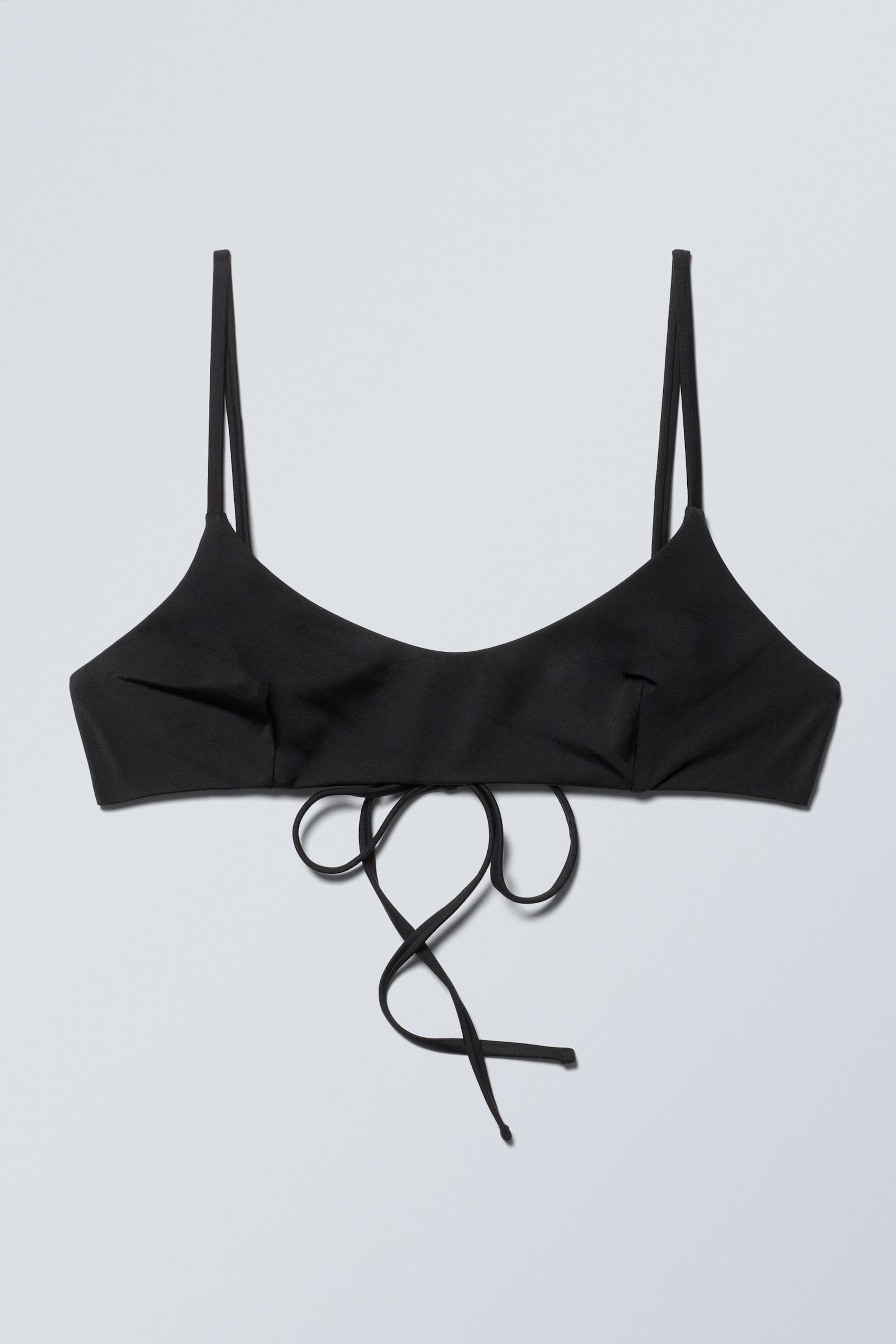 Schwarz - Träger-Bikinioberteil - 4