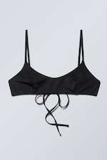 Schwarz - Träger-Bikinioberteil - 3