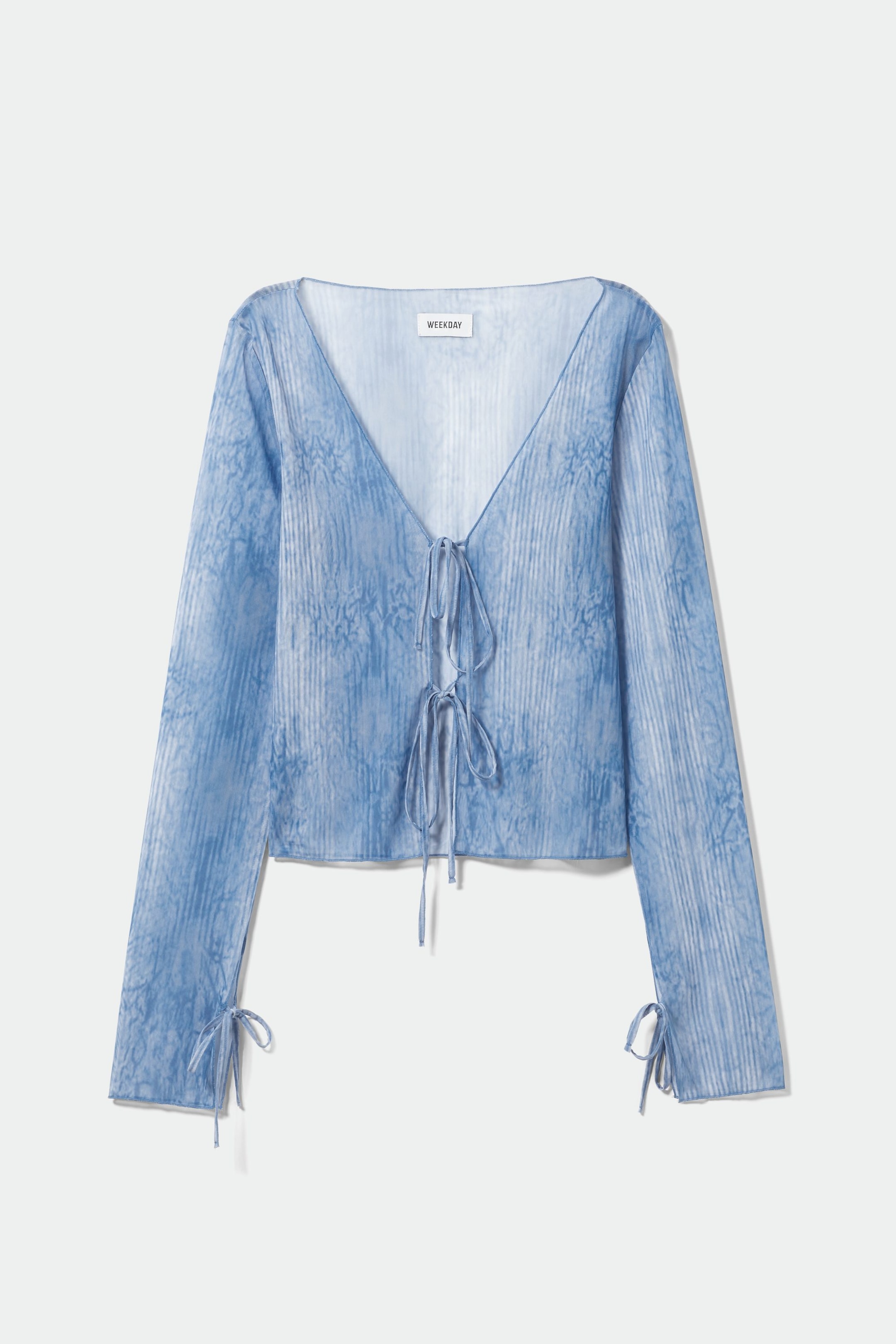 Blue wood - Asta Tie Long Sleeve - 0