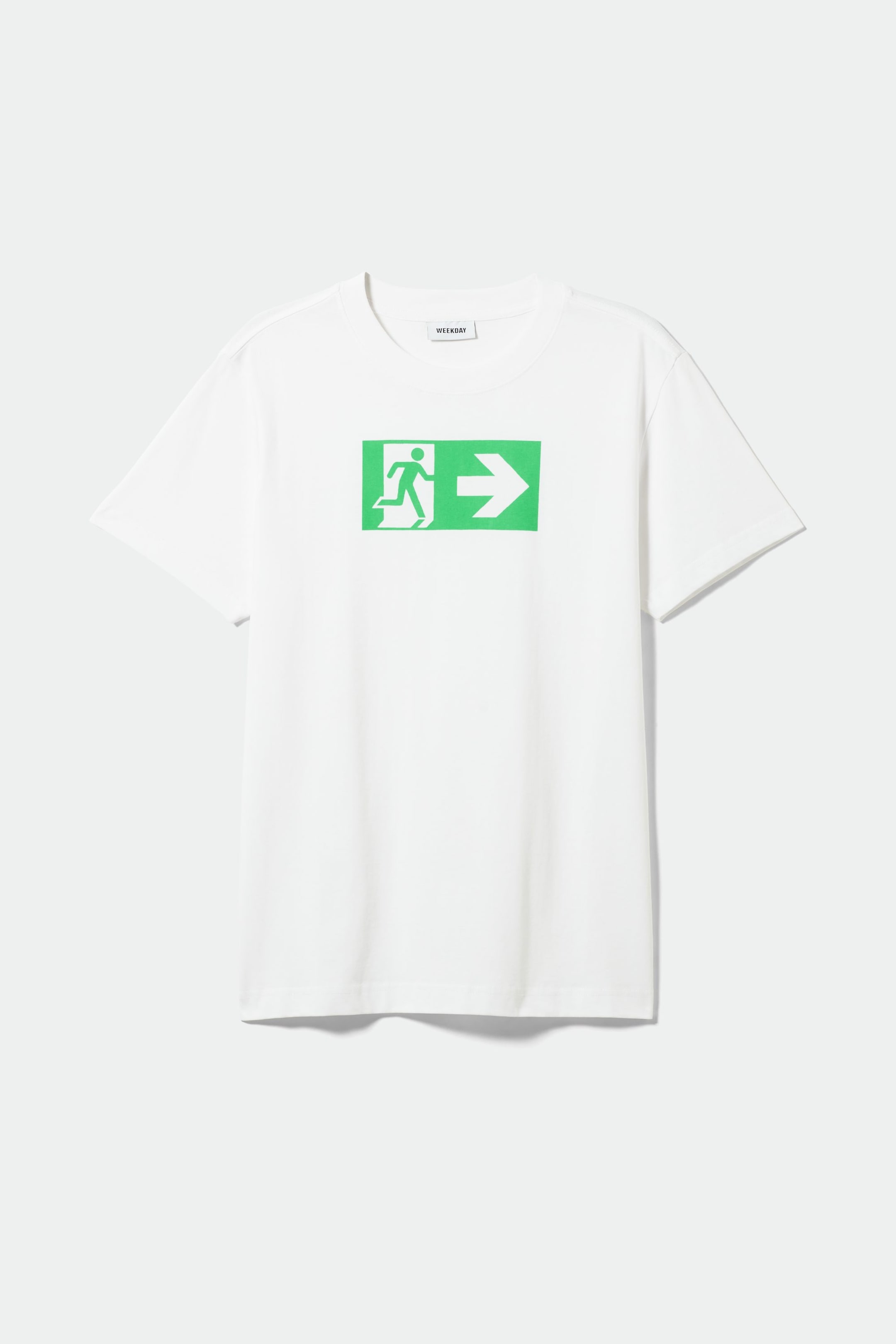 Exit - Relaxed Graphic Printed Tee - 0