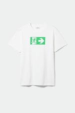 Exit - Relaxed Graphic Printed Tee - 0