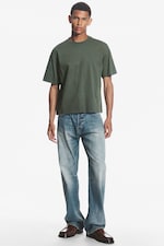 Mörkgrön - LOOSE FIT T-SHIRT - 0