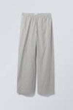 Grey Check - Relaxed Cotton PJ-Trousers - 0