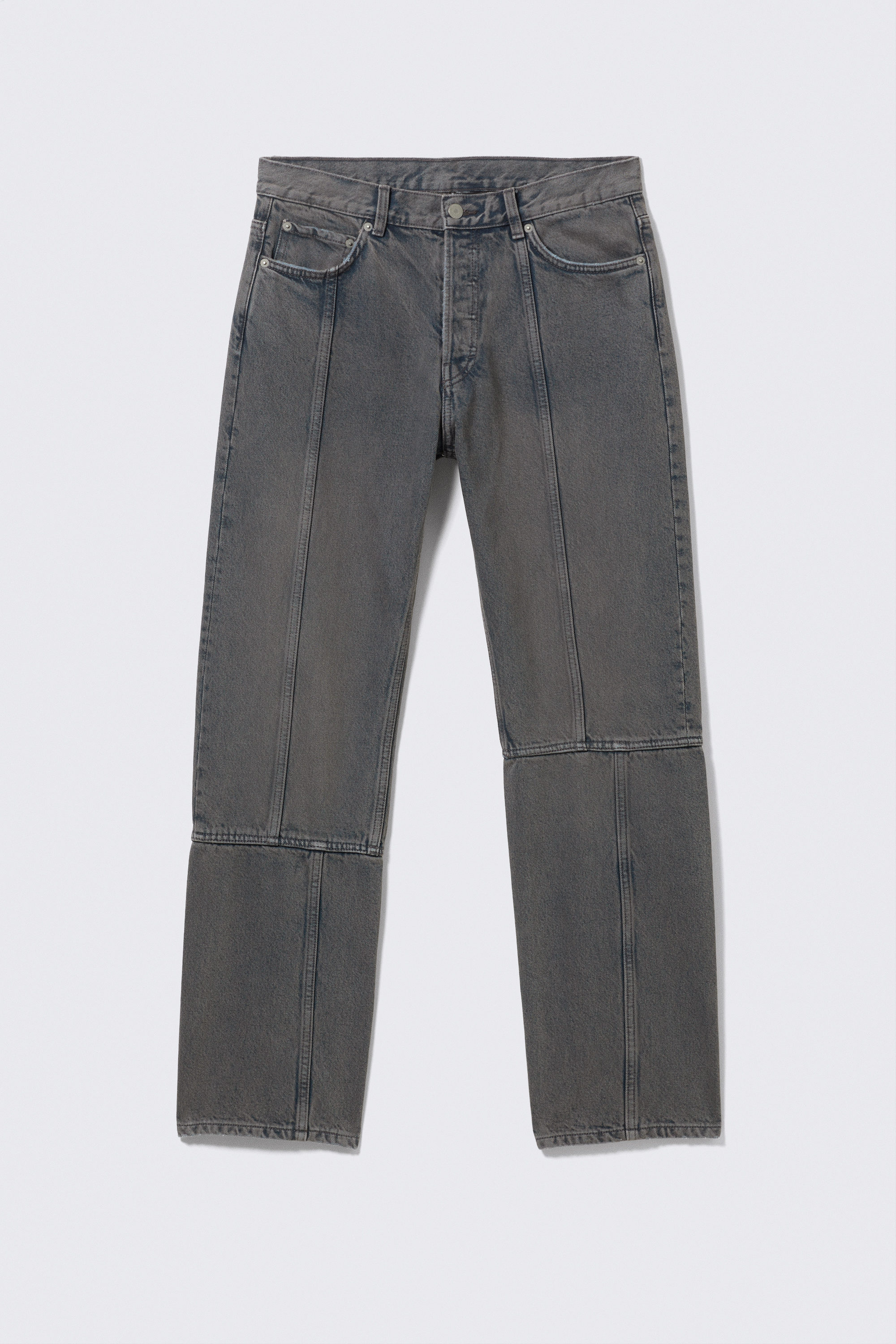 Volcano Blue - Mittelblau - Space Relaxed Straight Leg Jeans - 3
