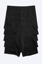 Schwarz - 5er-Pack Boxershorts aus Baumwolle - 0
