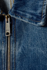 Blå æra - Løs workwear-jakke i denim - 1
