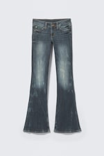 Star Blue - Dunkelblau - Booty Bei – Low Waist Skinny Bootcut Jeans - 4