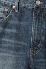 Vintage-Blau - Galaxy Mid Waist Loose Straight Jeans - 1