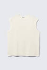Off-white - Boxy Textured Knitted Vest - 3