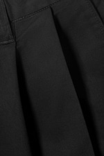 Svart - Otis lediga chinos i bomullstwill med veck - 1