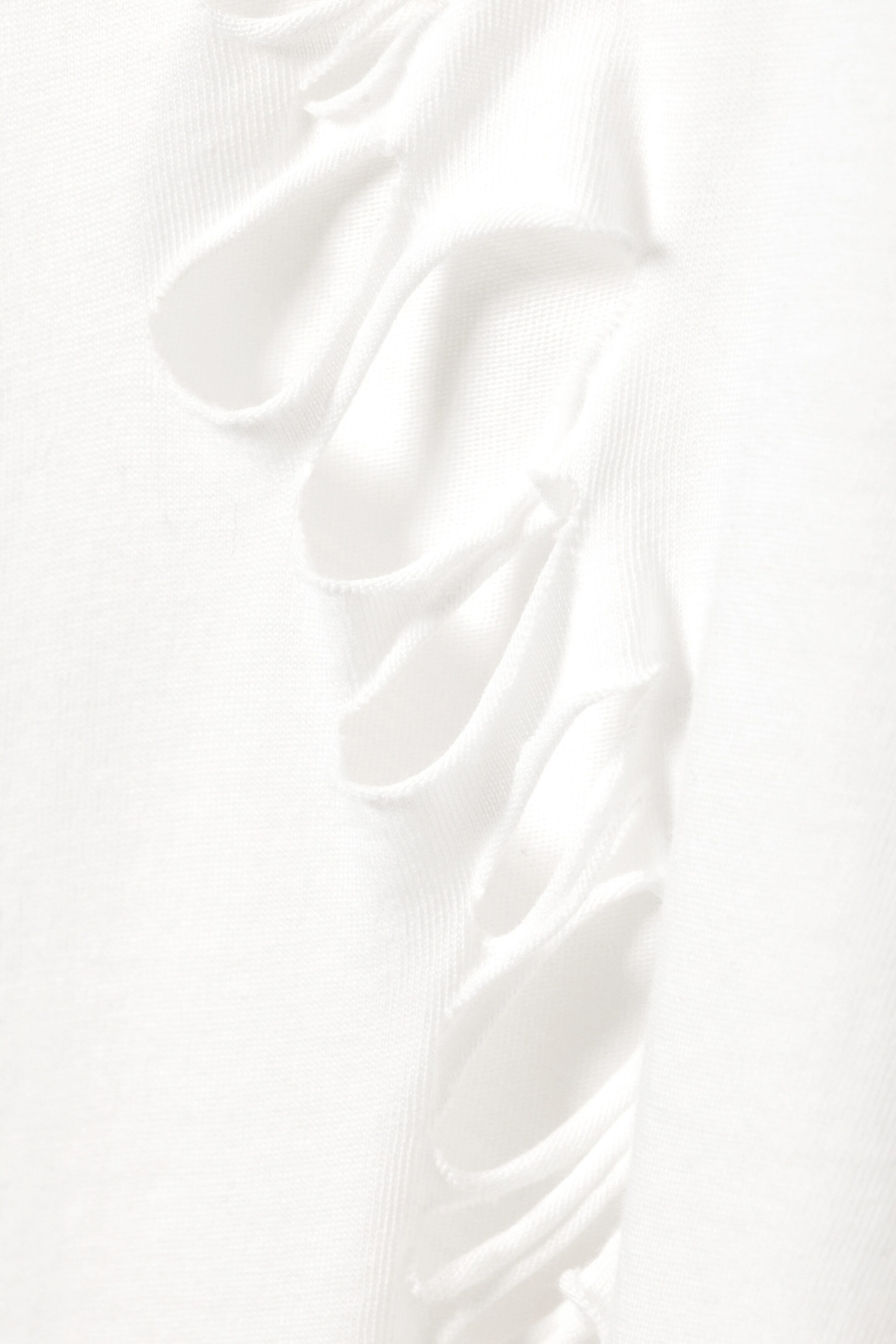 Off-white - Cut-Out Long Sleeve T-shirt - 1