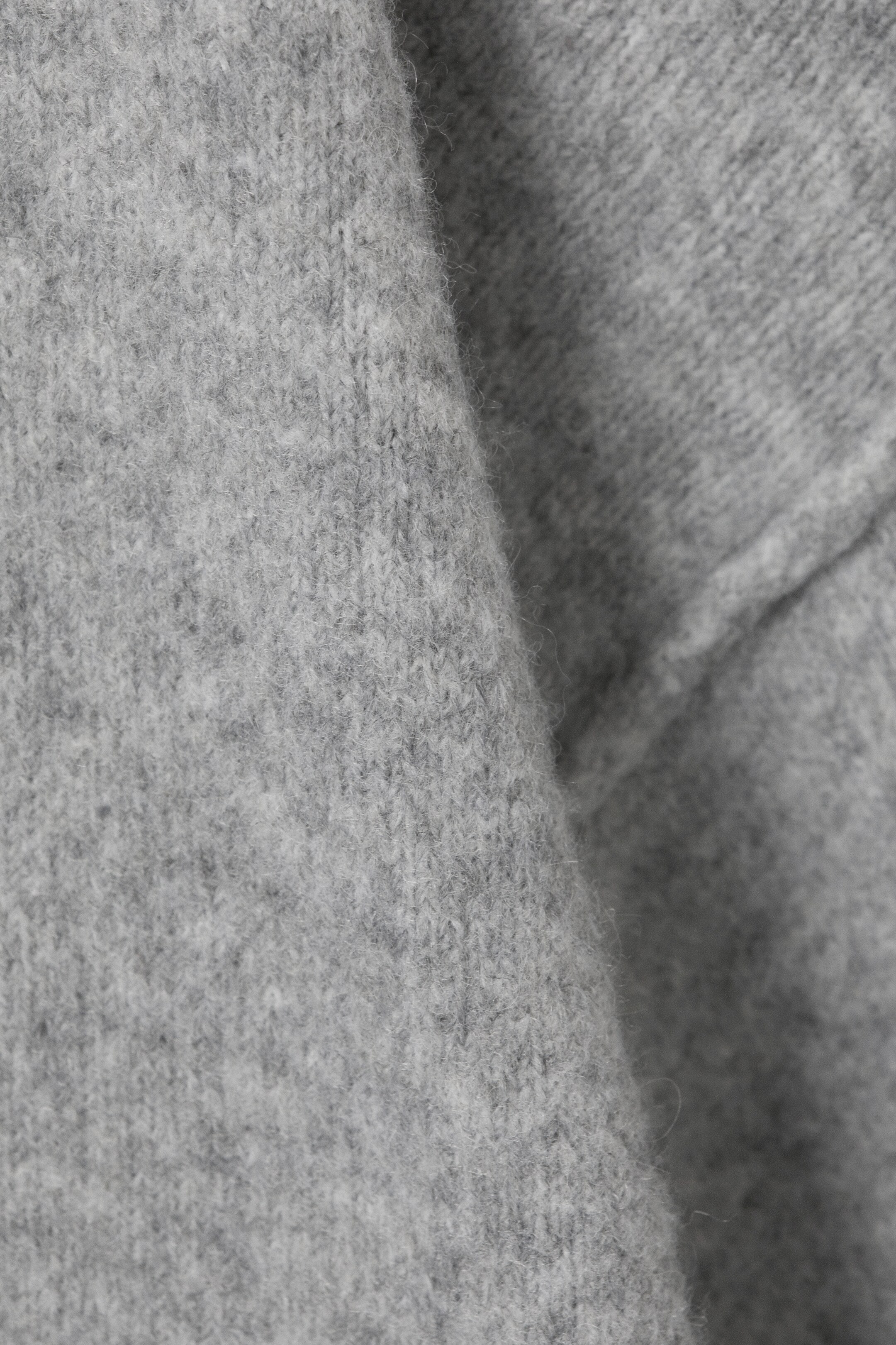 Se større billede: Strikket sweater i afslappet pasform - Gråmeleret - DAME | H&M DK 6