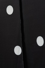 Black - Slim Fit Long-Sleeved Mock-Neck Top - 1