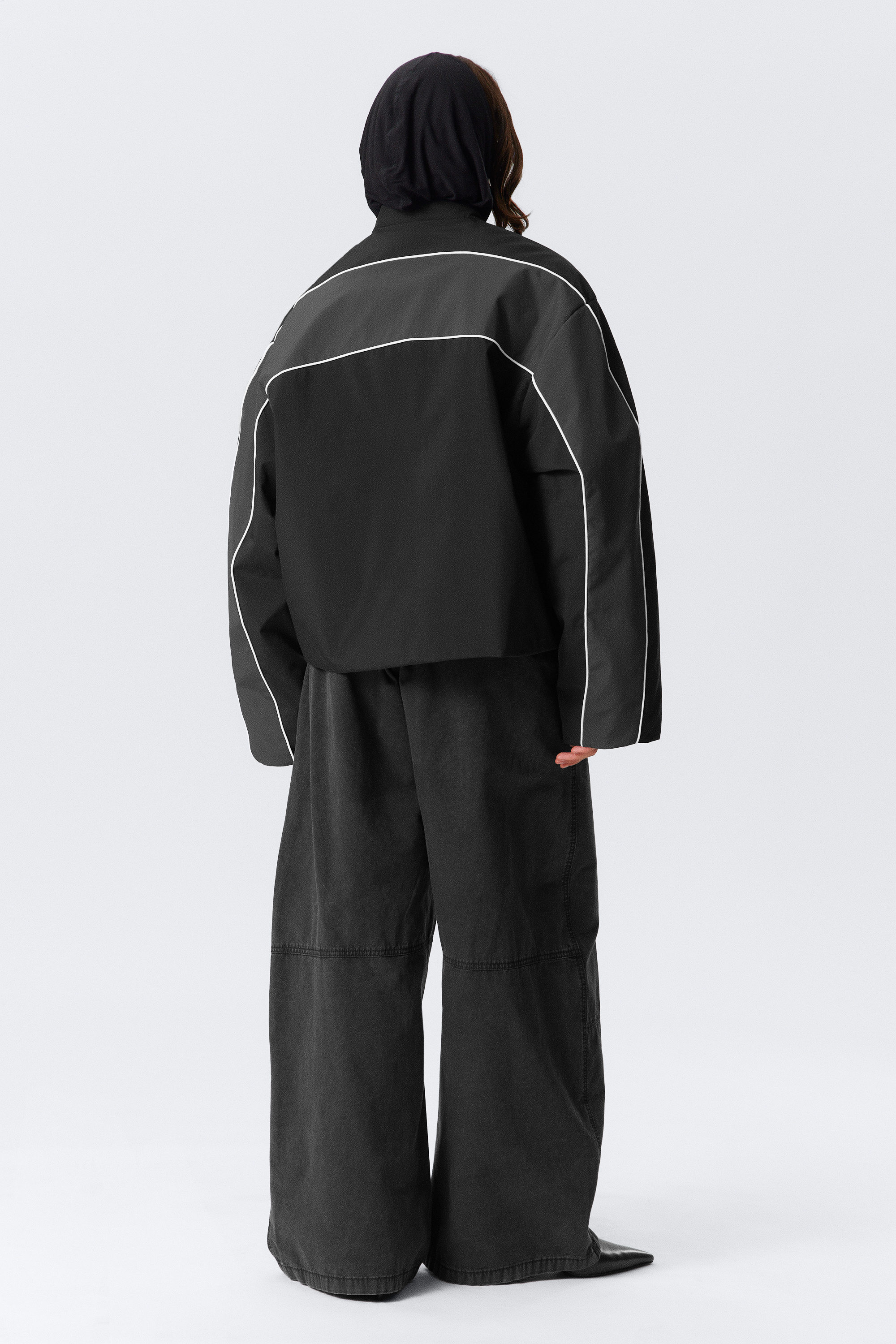 ジャケット・アウター Color Blocking Sporty Coat wuj03g-gymnastics-navy-wht-