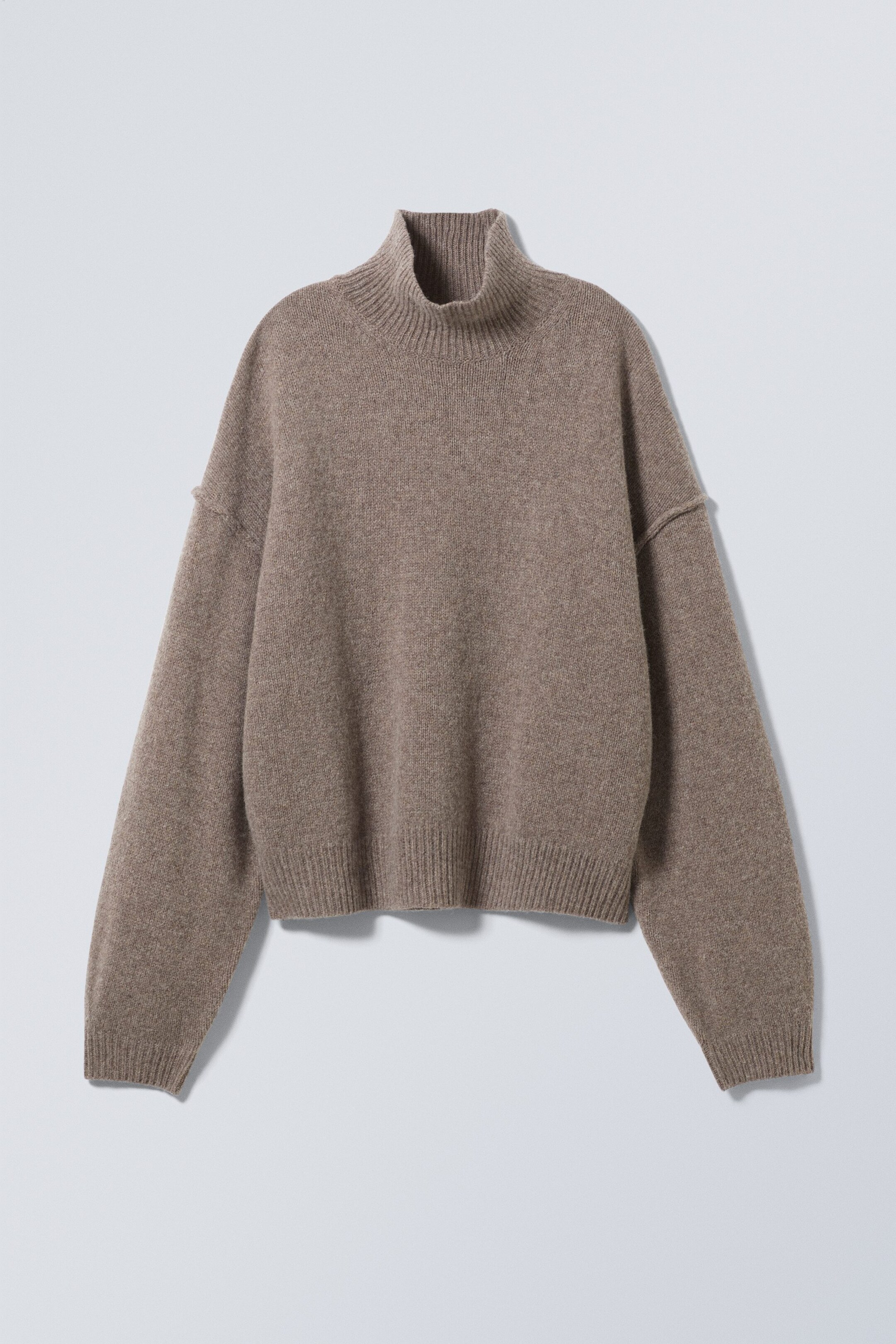 Mocha - Norah Wool Sweater - 0