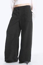 Donkergrijs - Ballonbroek met drawstring - 2
