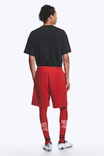 Bright Red - TOFFS Relaxed Jersey Football Shorts - 4