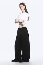 Noir - Pantalon de jogging fuselé décontracté - 2