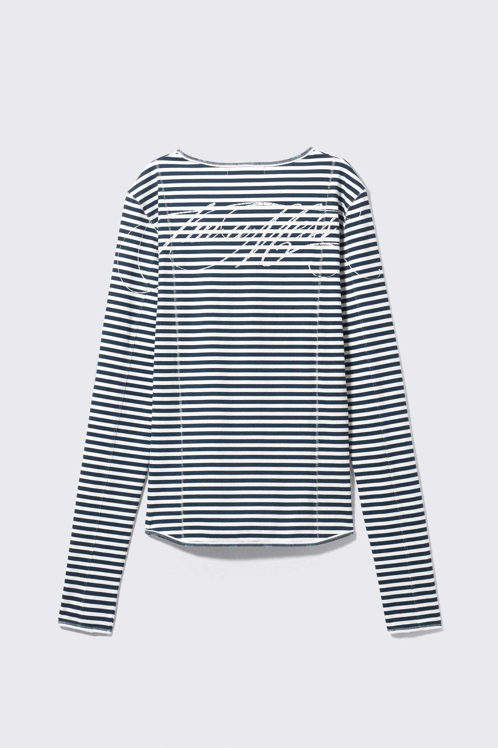 ★22SS★【WKNDRS】★W STRIPED LS T-SHIR.T★ STRIPED T-SHIRT (BLACK) - WKNDRS | 60% - Asian Fashion
