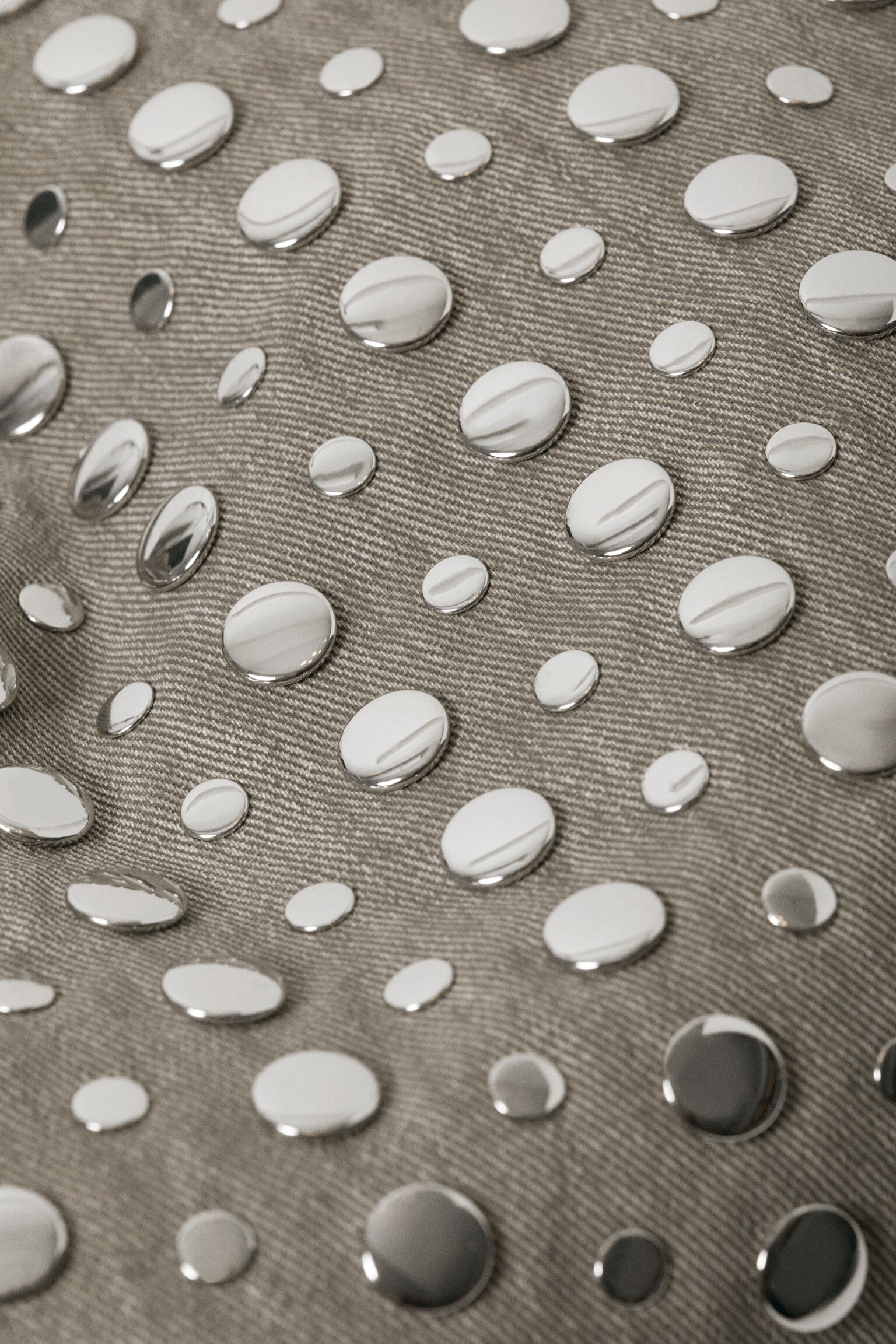 Studded Shoulder Bag - Dusty Mole - 3