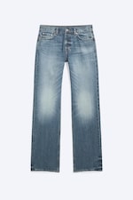 Milano Blue - Mellanblå - Sonic Low Waist Regular Straight jeans - 5