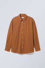 Rust - Oversized Shirt - 0