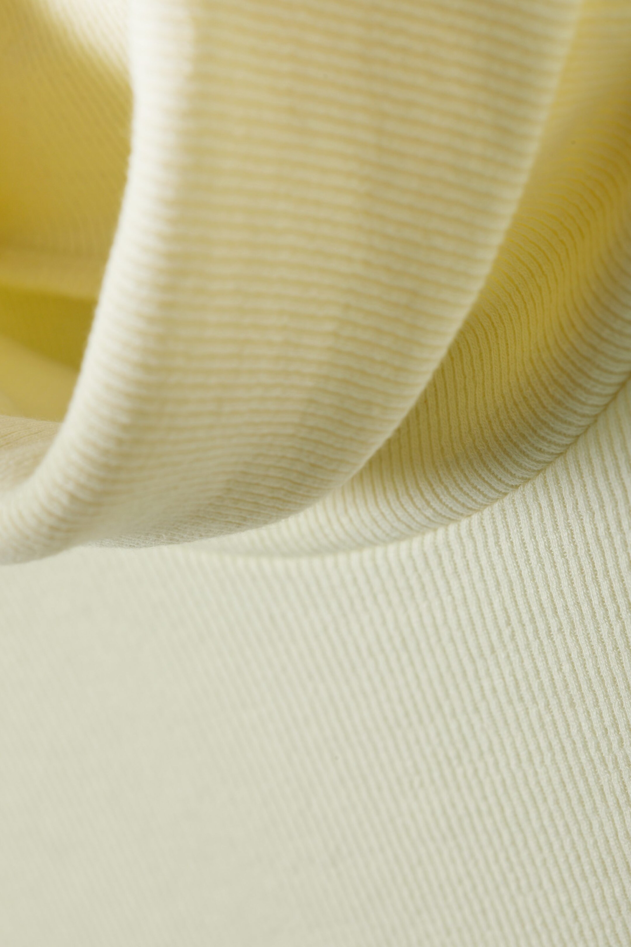 Light Yellow - Gerippter Rollkragenpullover Verena - 1