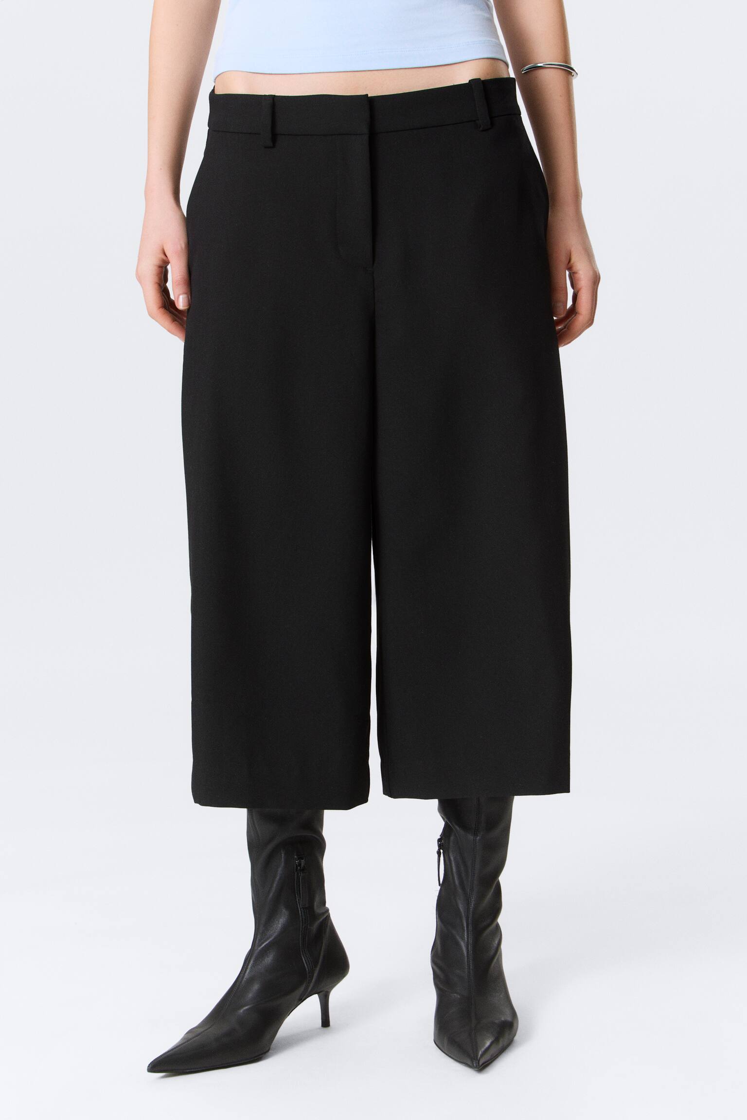 PANTALON CAPRI DE COSTUME HANNE H - Noir - 3