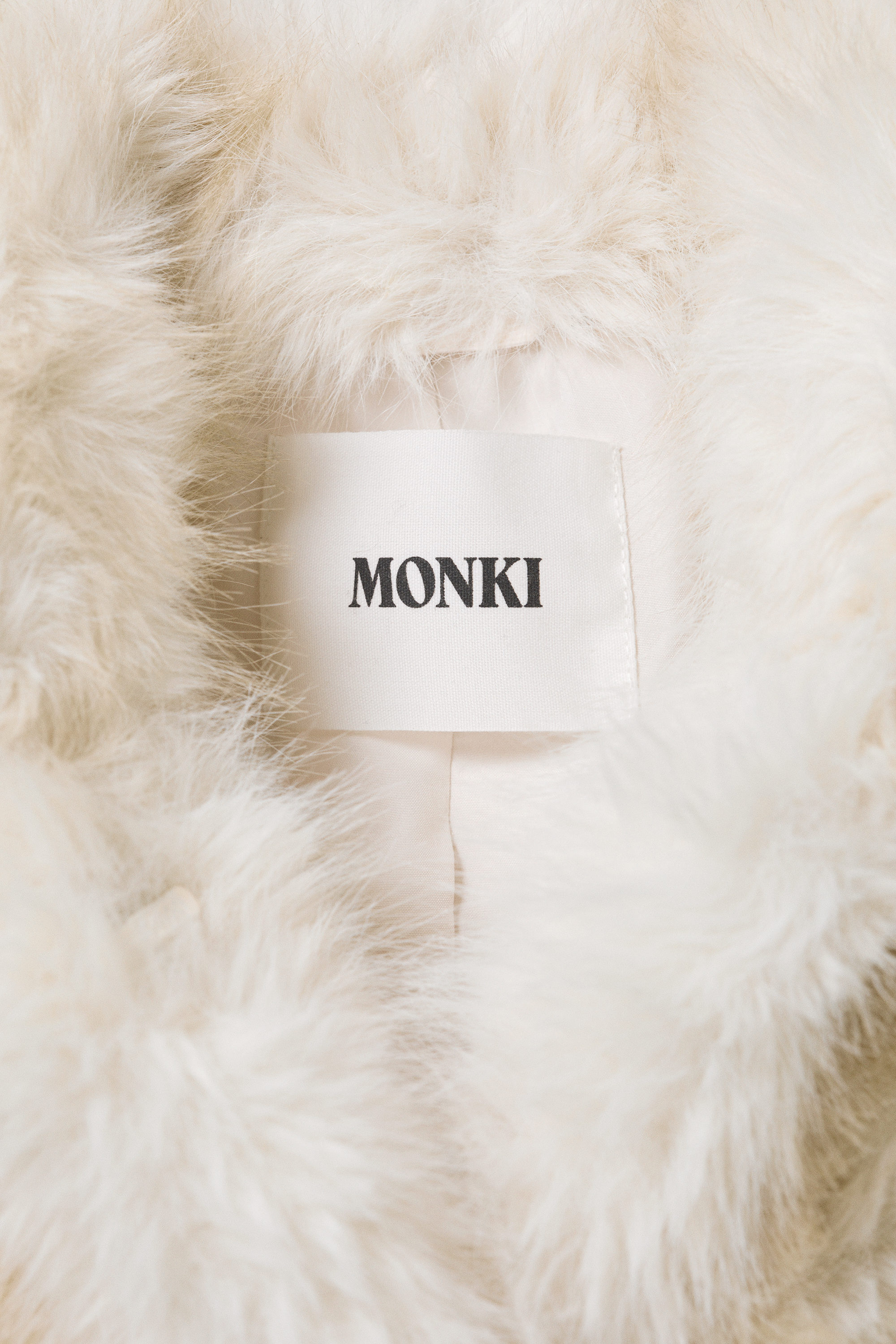 Off-white - Peplumjacka i fuskpäls - 3