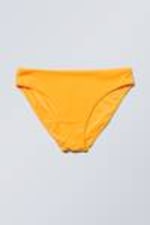 Golden Yellow - Ava Basic Bikini Bottom - 0