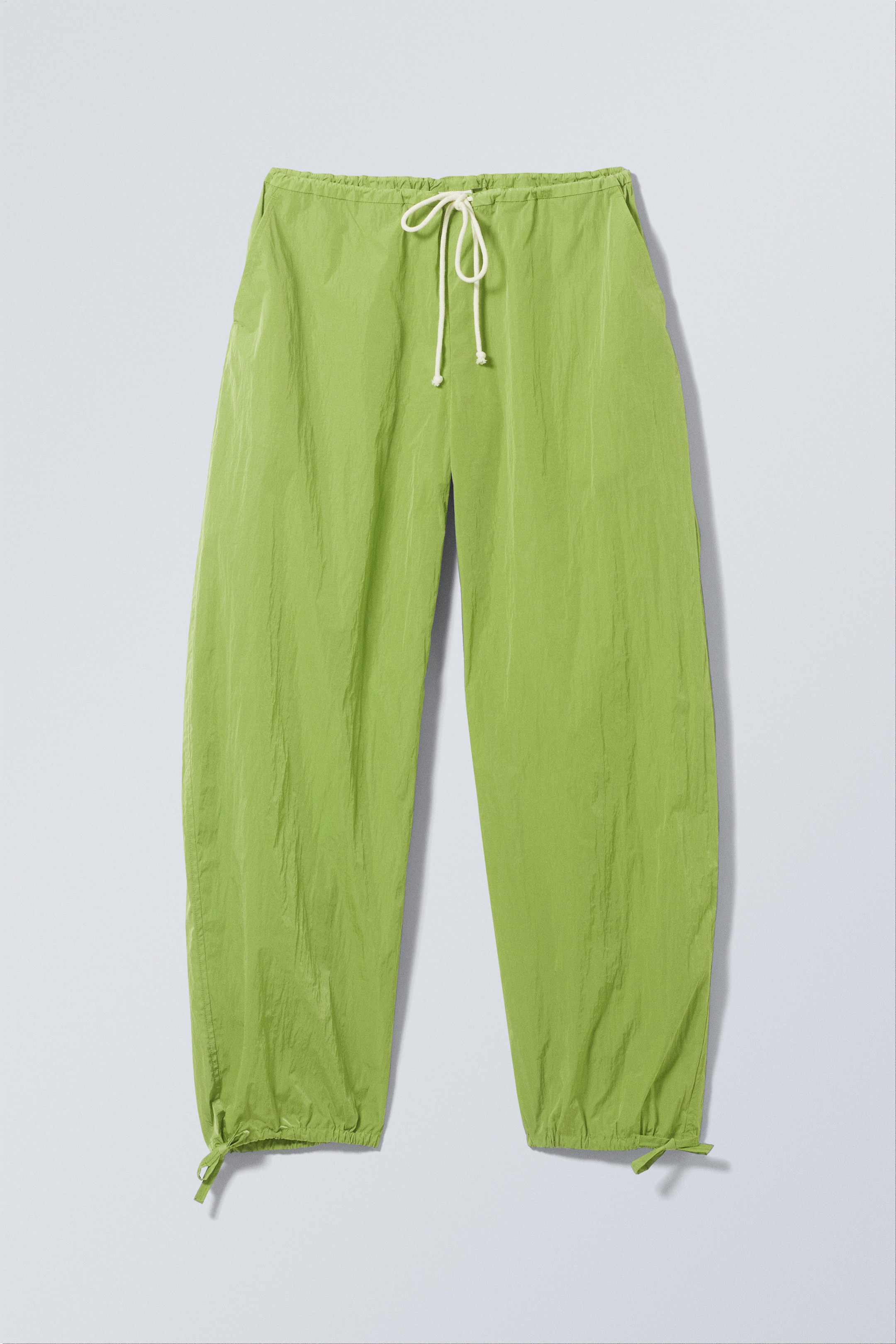 Poppy Green - Alister Tracksuit Parachute Trousers - 0