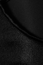 Schwarz - Nylon-Bodysuit mit Cut-outs - 2