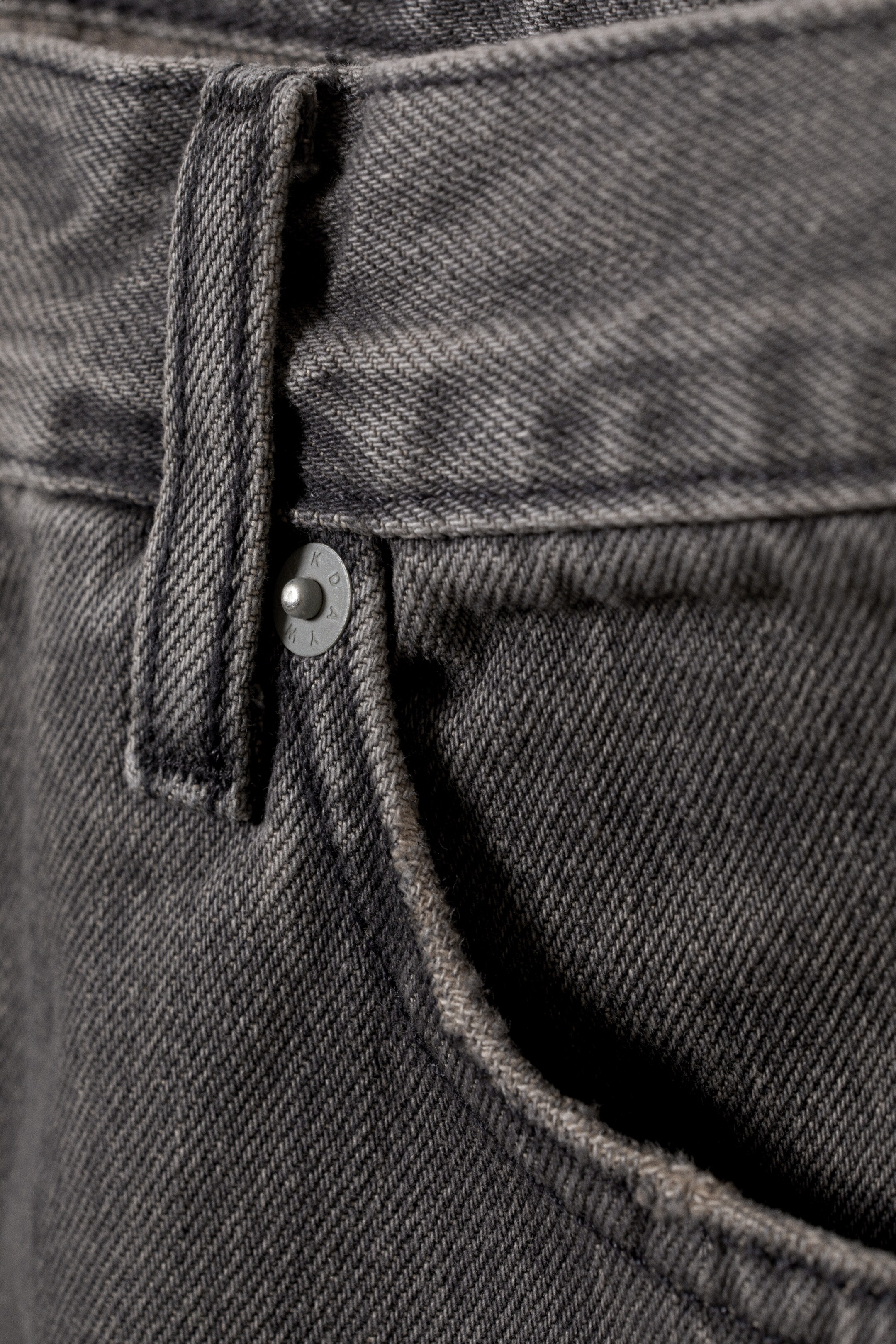 Преглед на по-голямо изображение: Space Relaxed Straight Leg Jeans - Clay Grey - Grey - МЪЖЕ | H&M BG 2