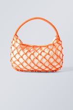 Orange & white - NomiNetHandbag - 0