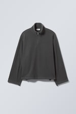 Dunkelgrau - Fleece-Shirt Cora - 0