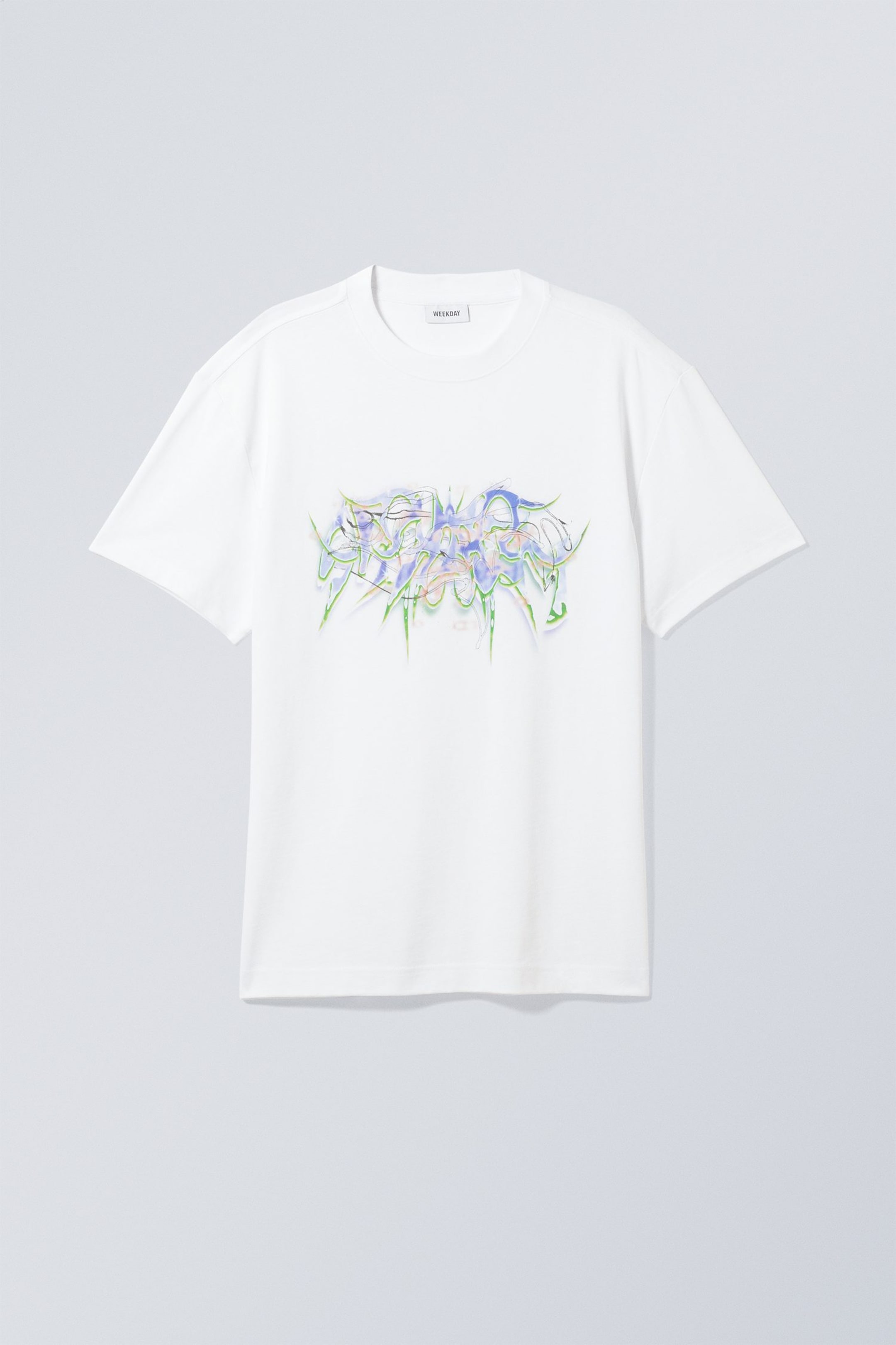 System - Oversized-T-Shirt mit Grafikprint - 0